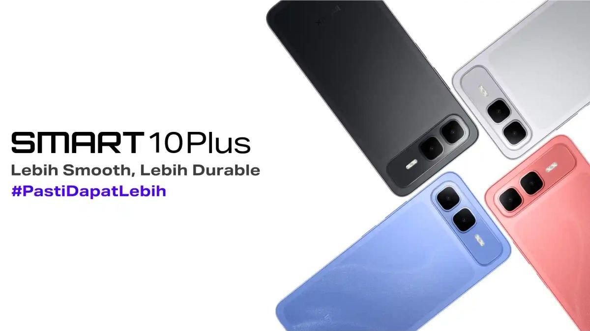 Ilustrasi Infinix SMART 10 Plus yang ikut meramaikan pasar HP Rp 1 jutaan di Indonesia