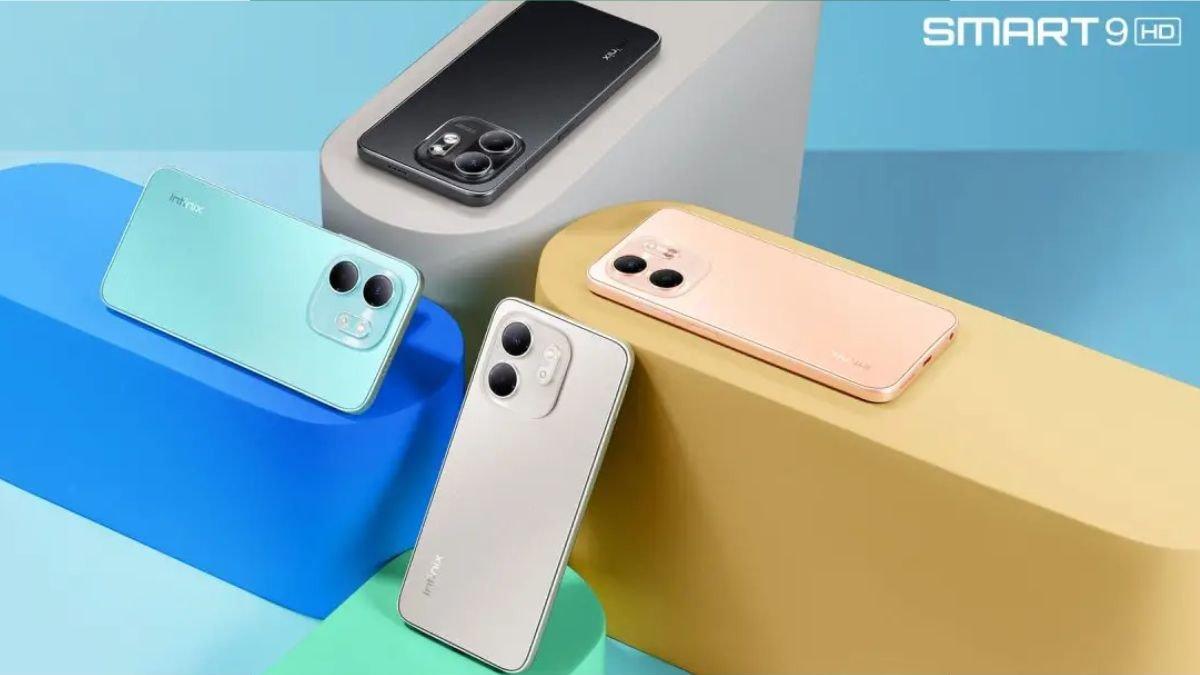 Infinix SMART 9 HD tampil dalam empat varian warna yang bisa dipilih sesuai selera