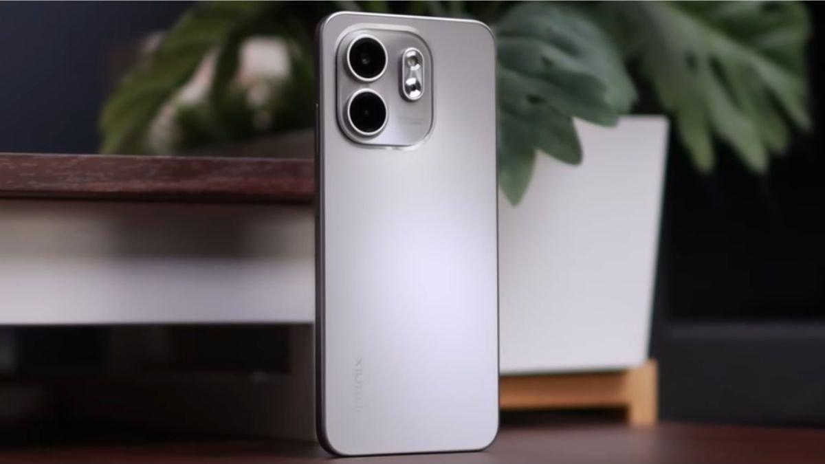 Desain bodi belakang Infinix SMART 9