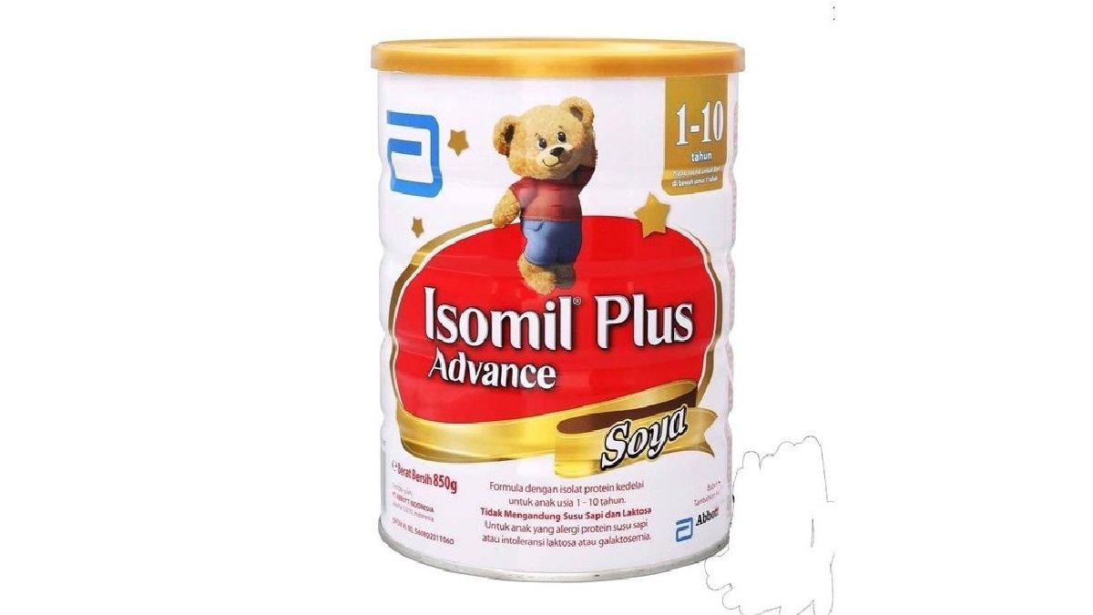 Rekomendasi Susu Soya Bayi Isomil Plus Advance Soya.