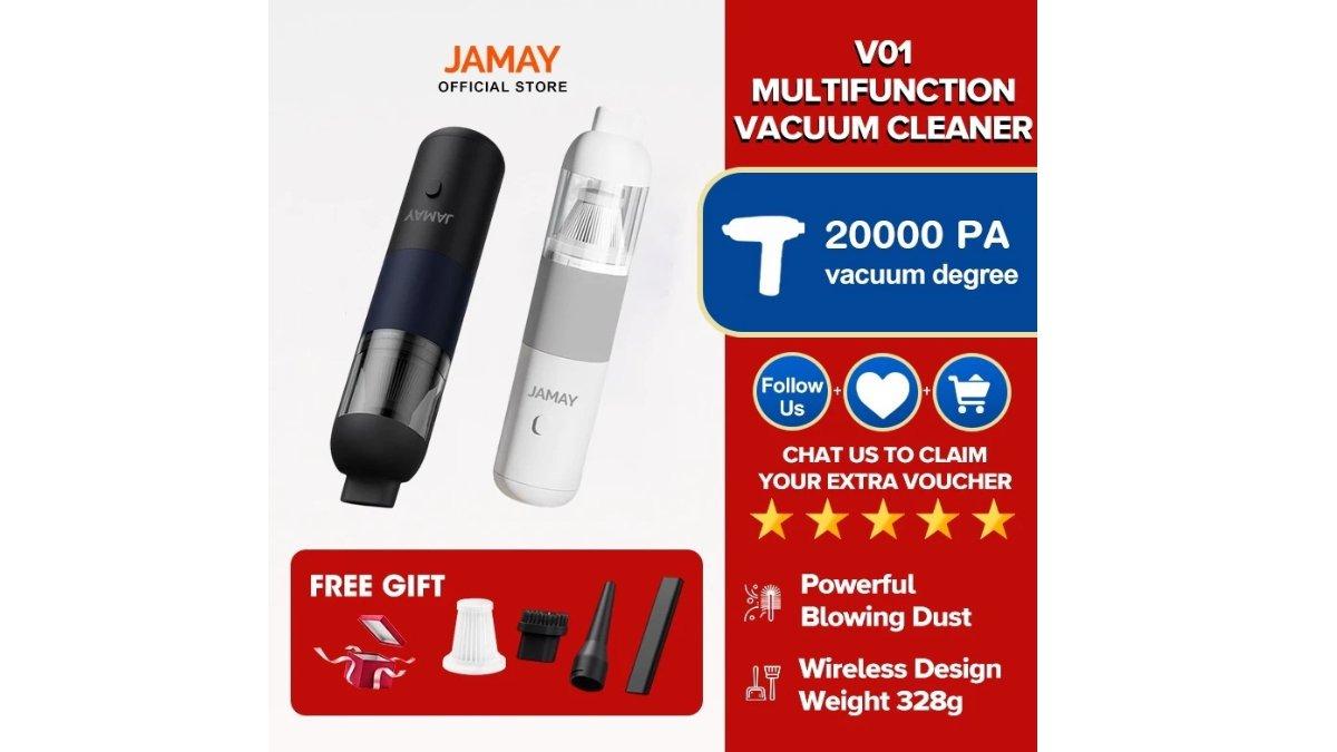 JAMAY Vacum Cleaner Portable Penyedot Debu 20000PA 