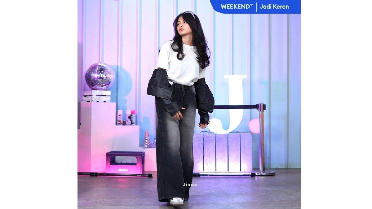 JINISO Highwaist Oversize Baggy Loose Jeans 773 Weekend