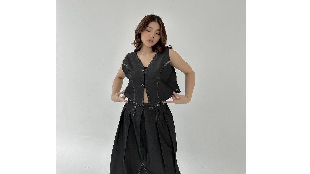 JO VEST Rompi Wanita Halter Neck Tank Top Summer Posha Official