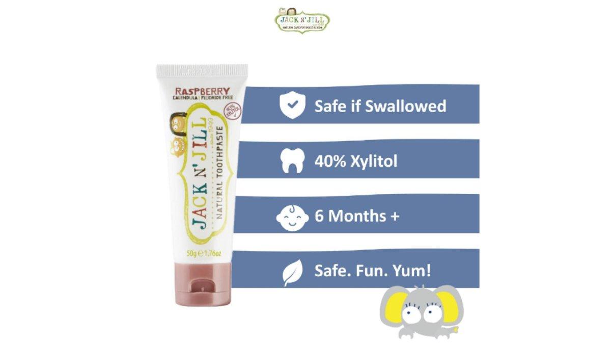 Jack N' Jill Natural Toothpaste Organic