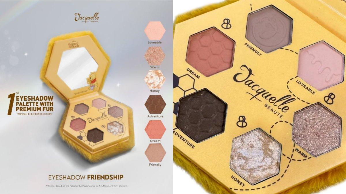 Jacquelle Friendship Eyeshadow Palette Winnie The Pooh Edition