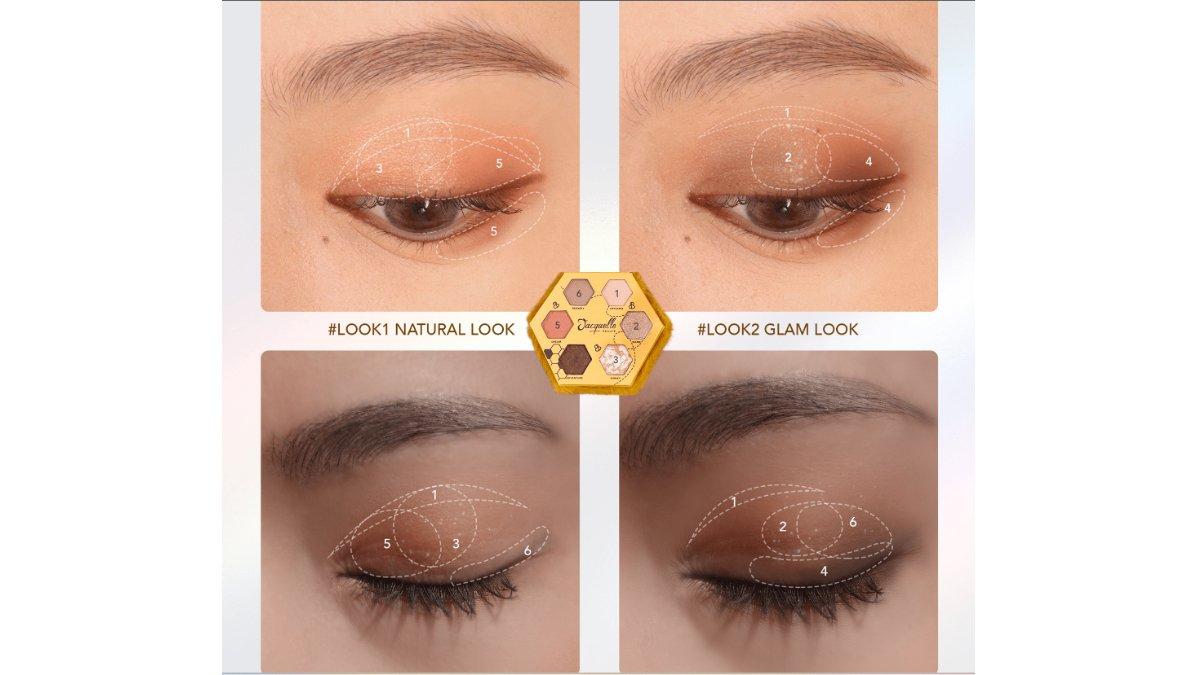 Jacquelle Friendship Eyeshadow Palette Winnie The Pooh Edition