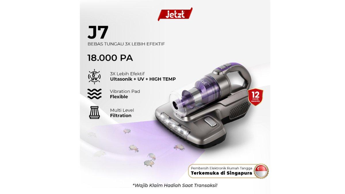 Jetzt J7 Ultrasonic UV Anti-mite Bed Vacuum Cleaner