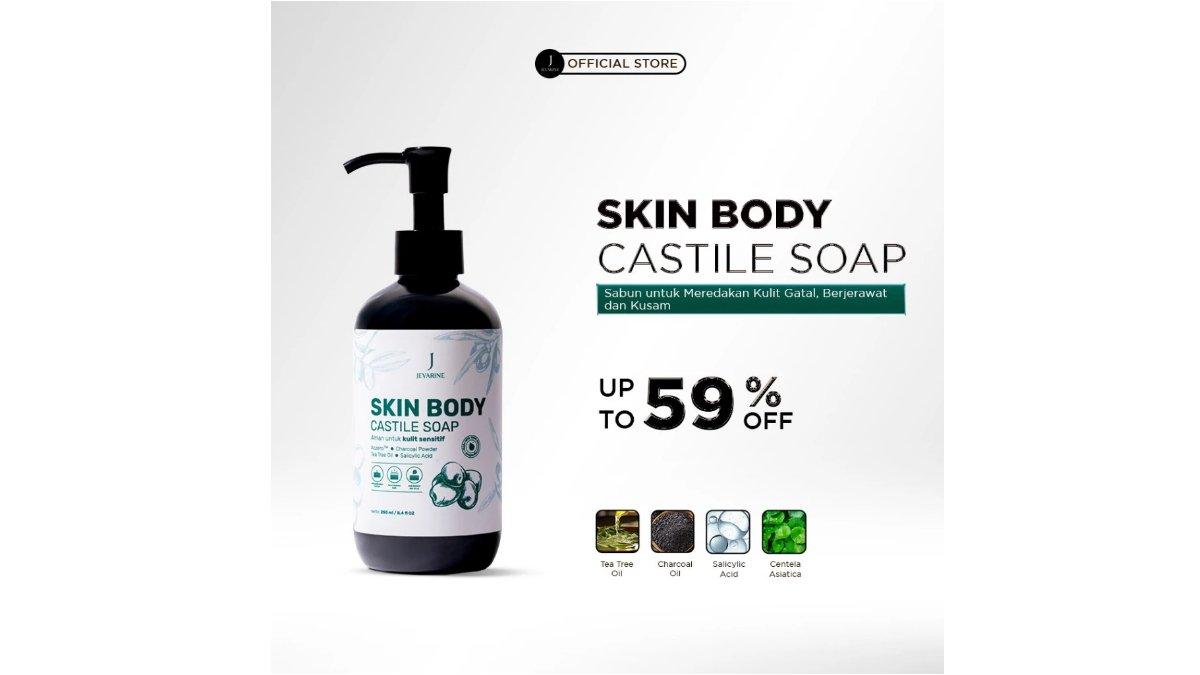 Jevarine Skin Body Castile Soap