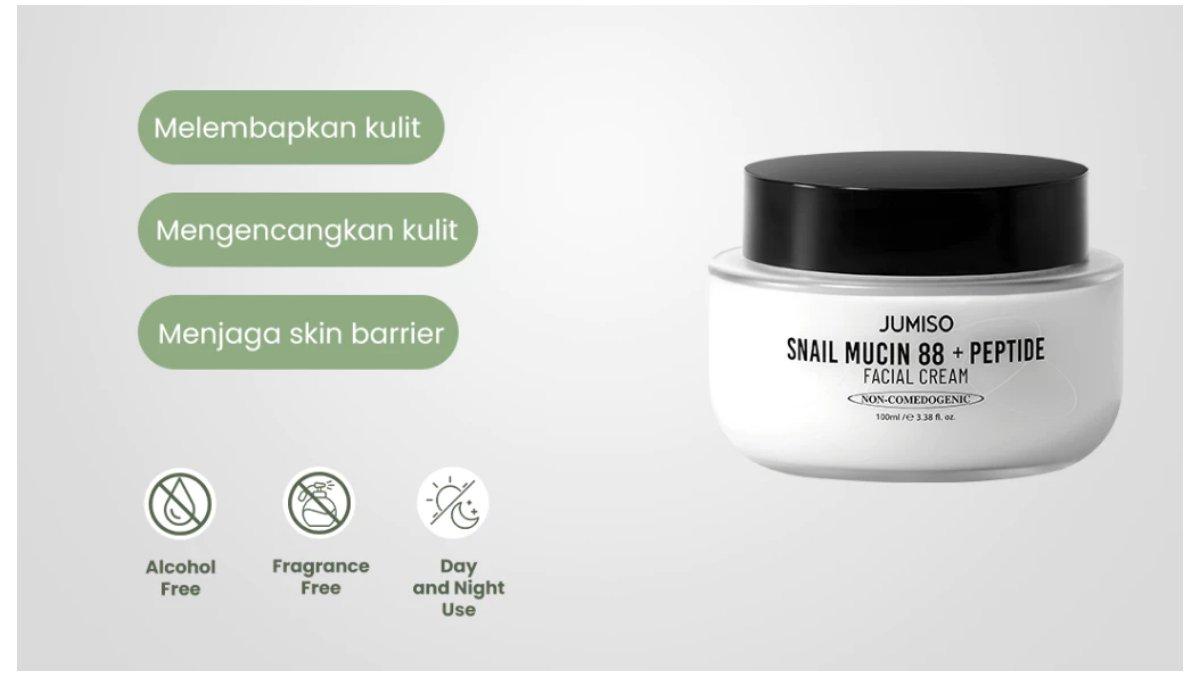 Jumiso Snail Mucin 88 + Peptide Facial Cream