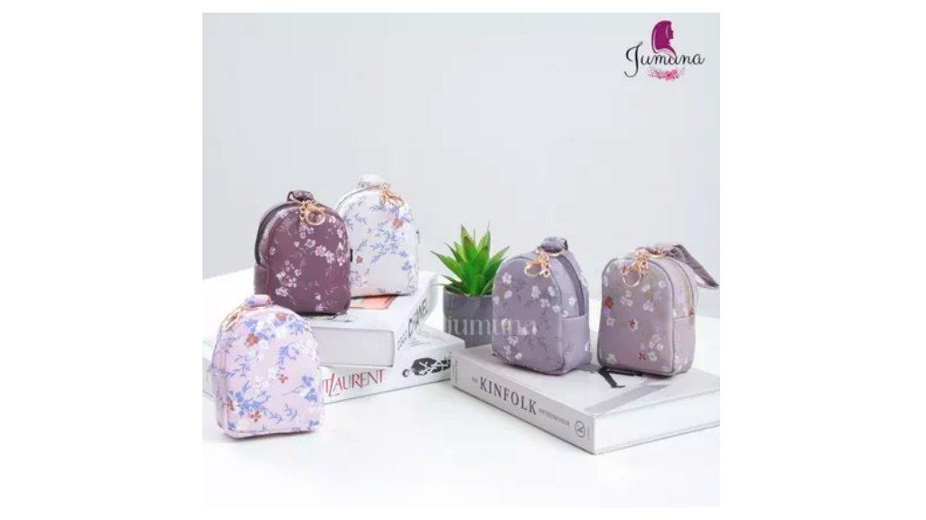 Jumuna - Mukena Travel Mini Anak Laser Cut 2in1 Parasut Korea Motif Rere, Liza, Chelsea