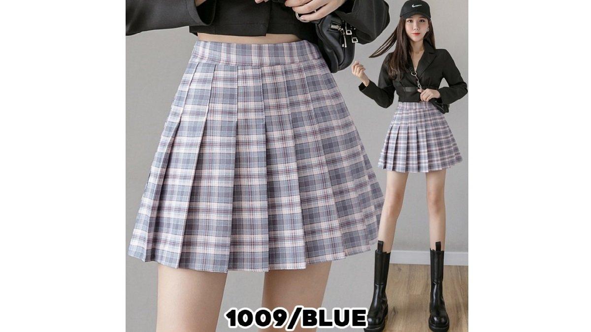 KARAKOREA 1009 Braves Girls Pleated Skirt