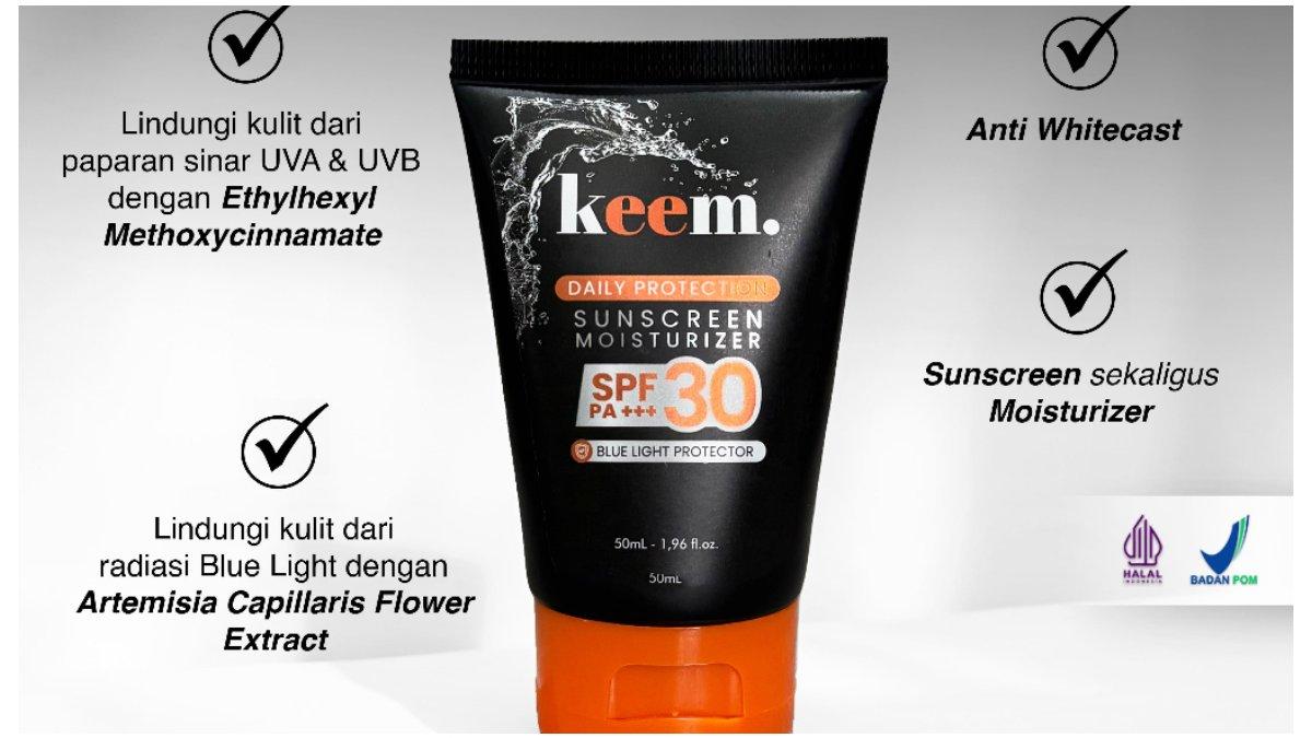 KEEM Daily Protection Sunscreen Moisturizer