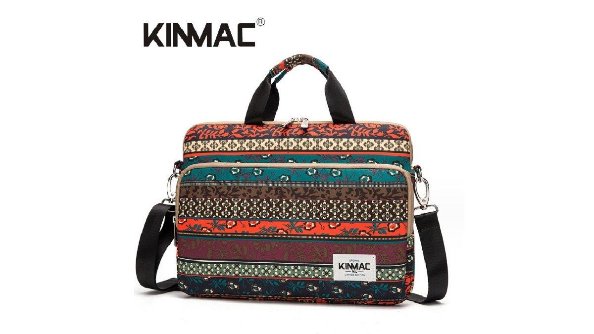 KINMAC Bohemian Selempang Tas Laptop Longstrap Shockproof