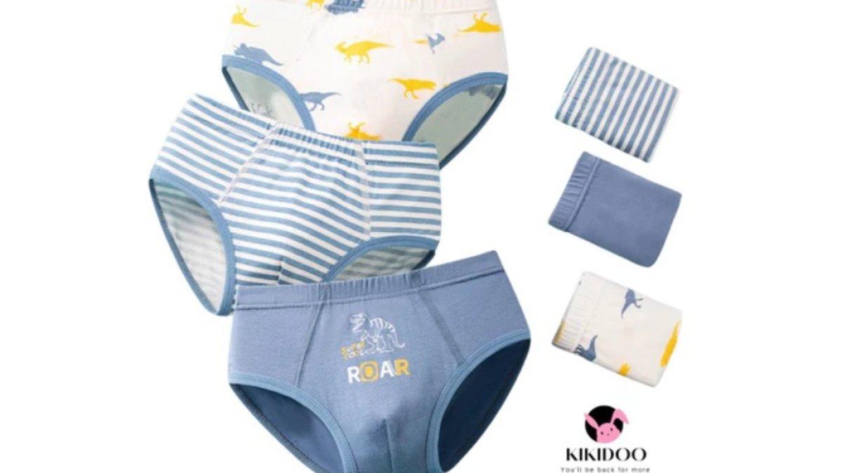 KKD BRIEF KATUN CElANA DALAM ANAK COWOK 3PCS DINO SET