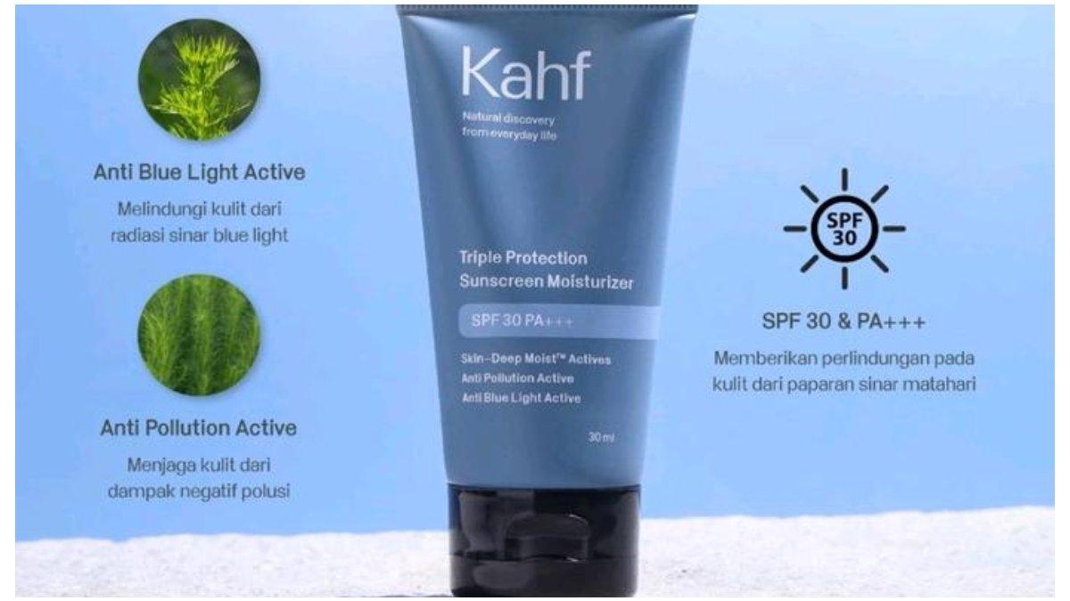 Kahf Triple+ Protection Sunscreen Moisturizer SPF 30 PA+++