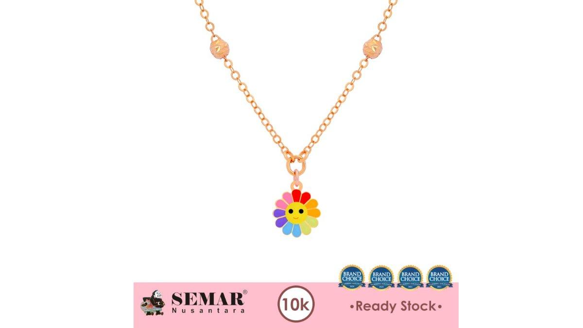 Kalung Emas Anak Cassano Colour Sunshine 10K Semar Nusantara