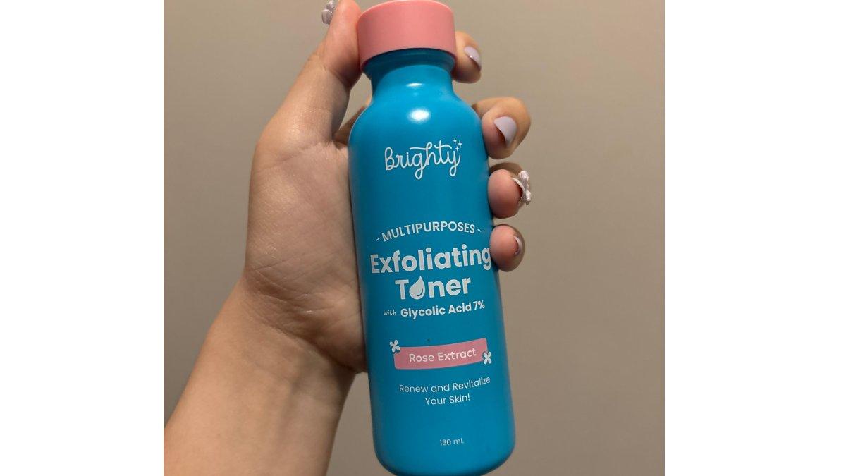 Kemasan Brighty Multipurpose Exfoliating Toner