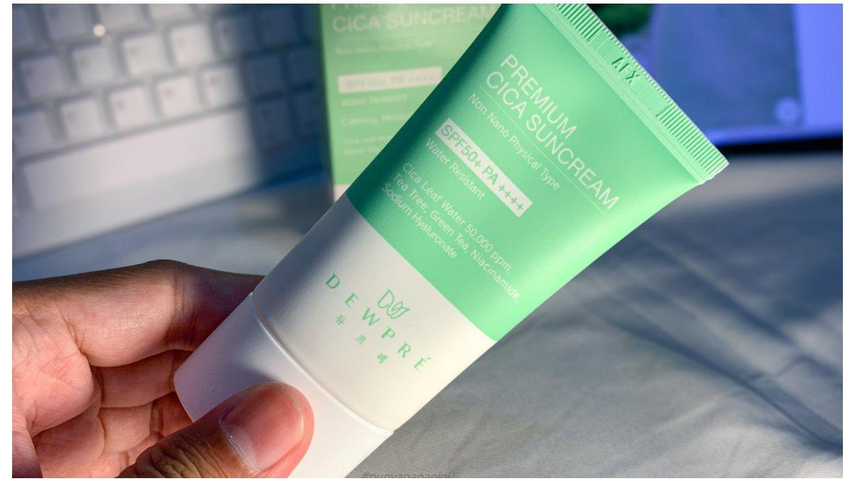 Kemasan Dewpre Premium Cica Suncream
