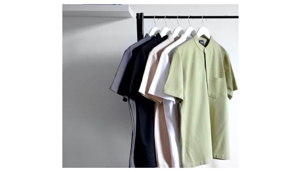 Kemeja Kerah Shanghai Premium - Blank Apparel - Fuji Kemeja Kerah Shanghai