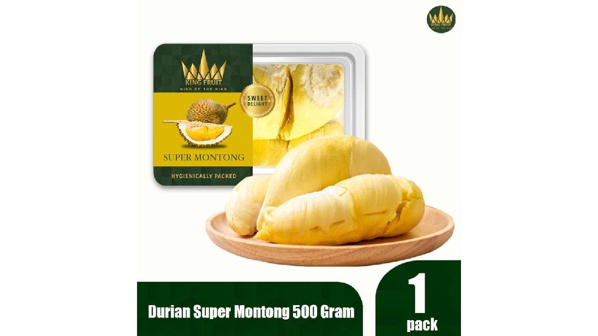 King Fruit Durian Super Montong Premium Durian 500 Gram