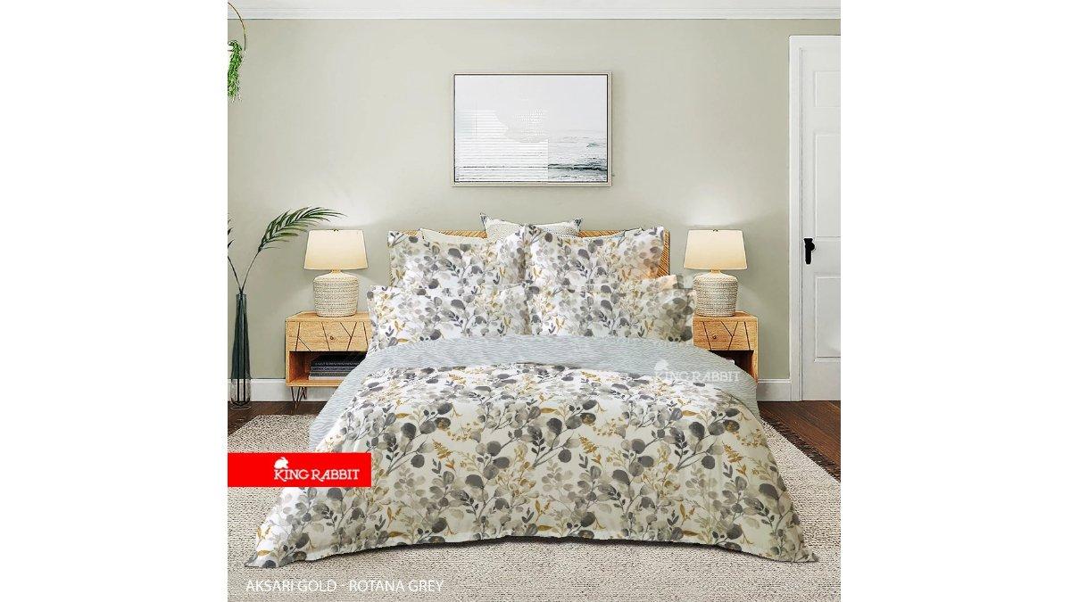  King Rabbit Bamboo Velvet Complete Set Bed Cover & Sprei Luxury Collection