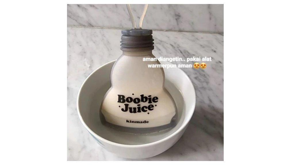 Kinmade Boobie Juice Reusable Breastmilk