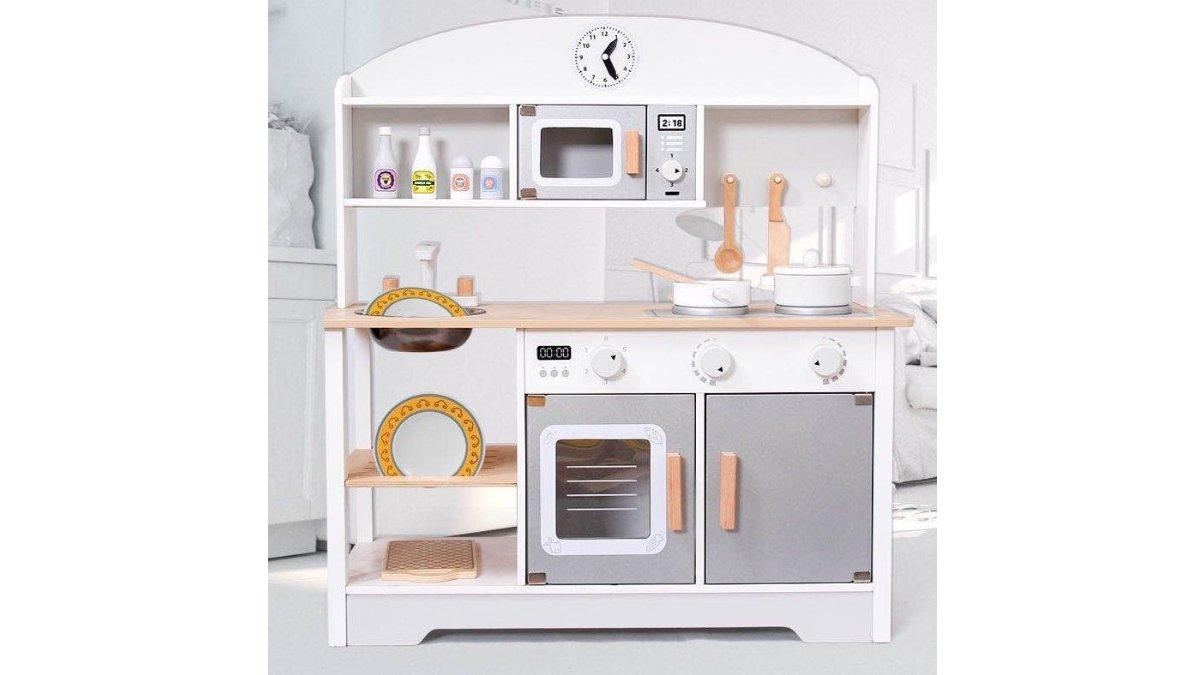 Kitchen White Japanese For Kids Mainan Masak Masakan Anak Bahan Kayu