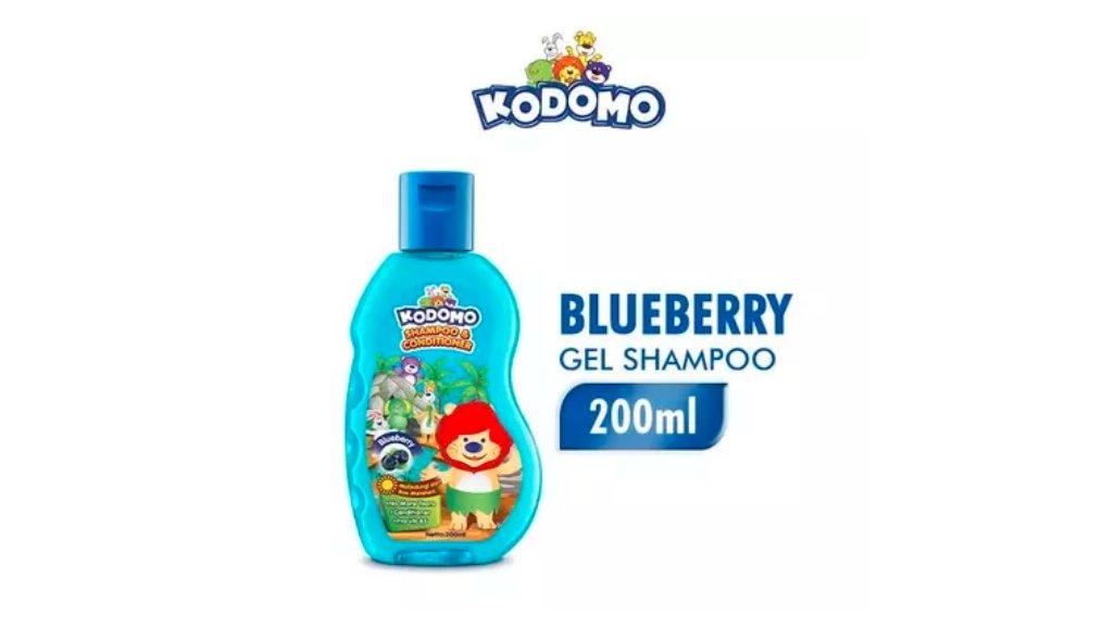 Kodomo Shampoo Gel Blueberry 200ml Anti Bau Matahari