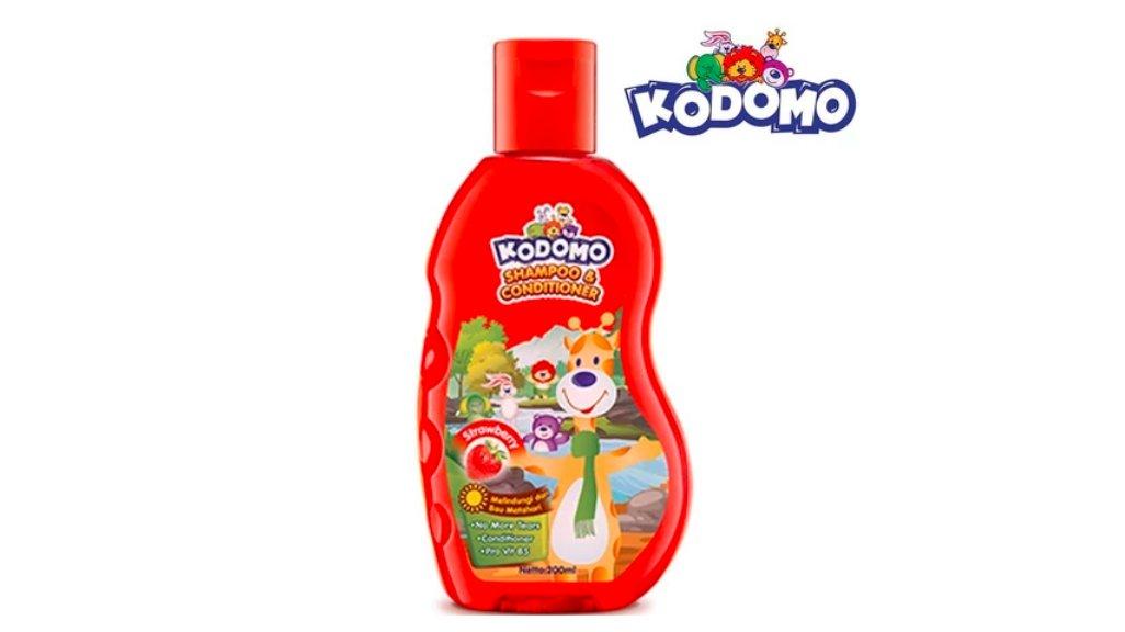 Kodomo Shampoo Gel Strawberry 200ml Anti Bau Matahari