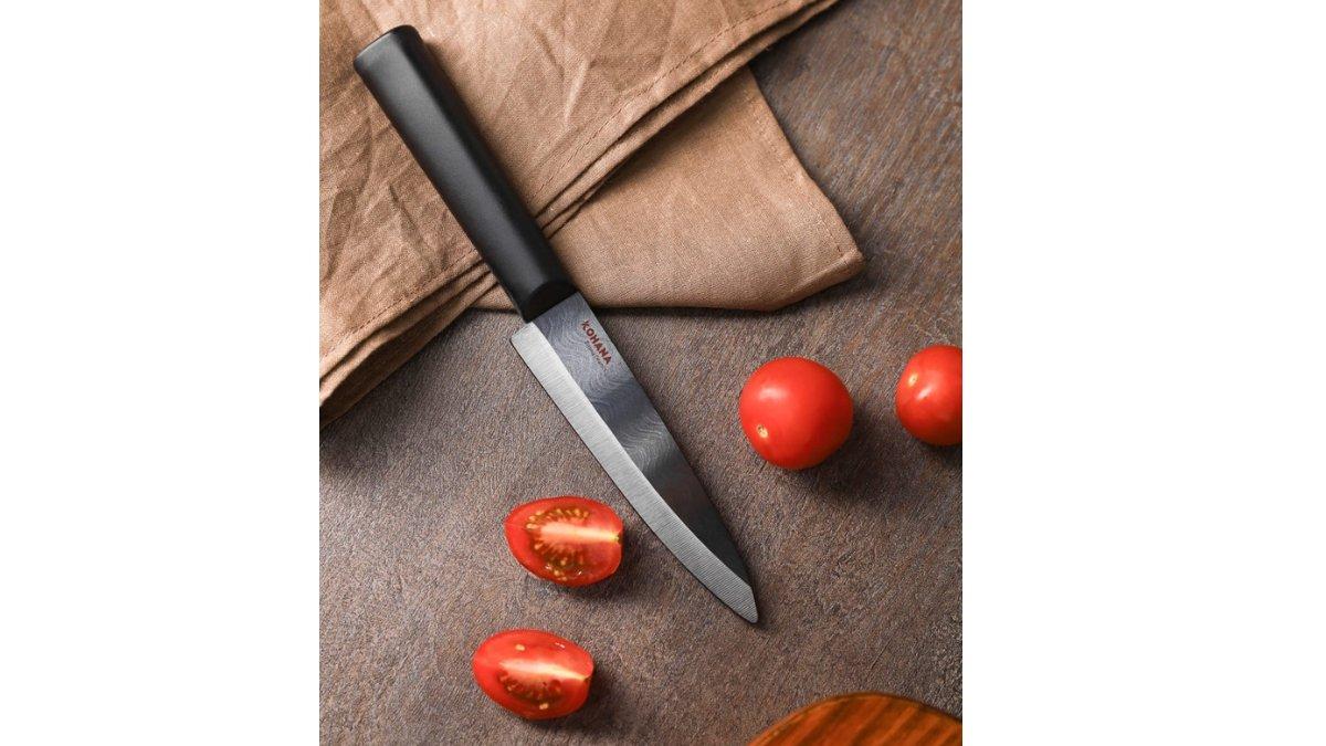 Kohana Black Ceramic Slicing Knife