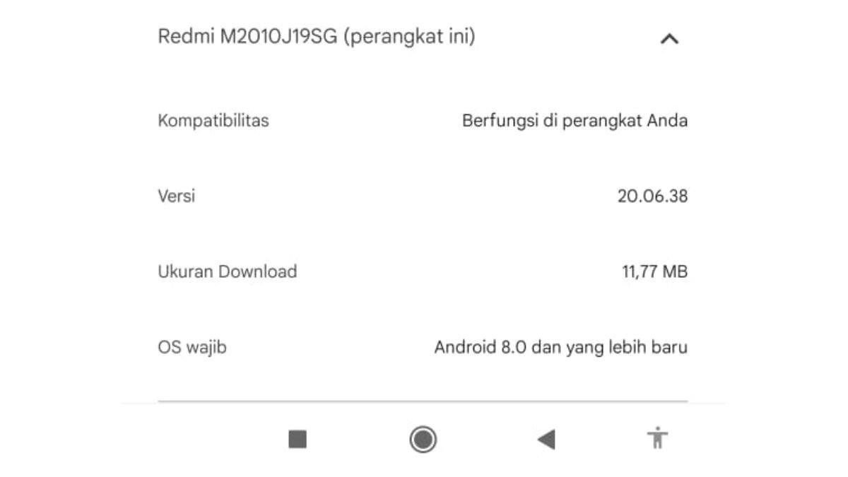 Kompabilitas aplikasi YouTube terbaru di HP Android yakni perangkat dengan Android 8.0 atau lebih baru