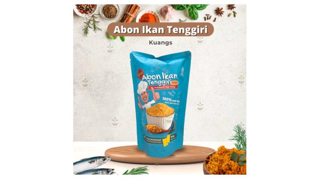 Kuangs Abon Ikan Tenggiri 100 gram - Snack Anak - Mpasi Anak - Abon MPASI Anak