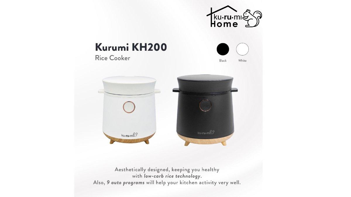 Kurumi Home Multifunction Rice Cooker (With Low Carb Function) KH 200