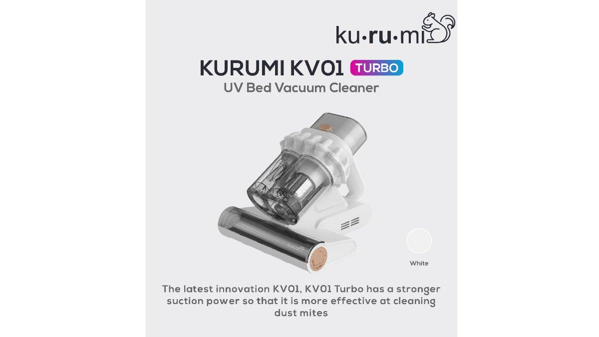Kurumi KV 01 Turbo Anti Dust Mites UV Vacuum Cleaner
