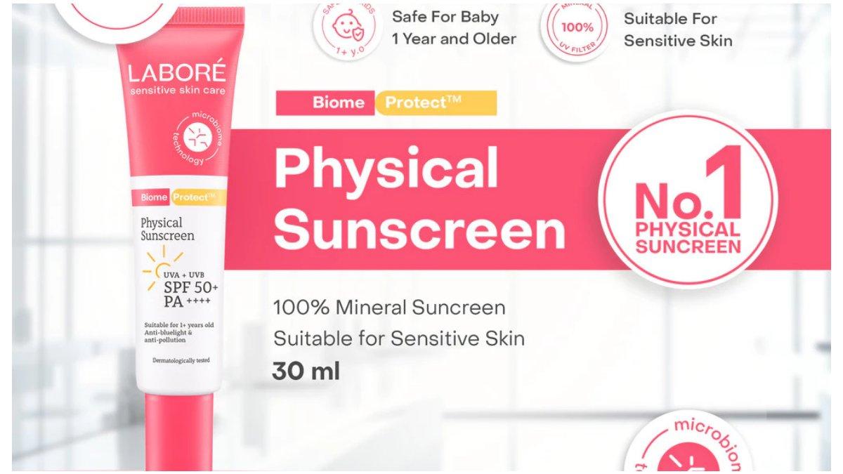 LABORE Sensitive Skin Care BiomeProtect Physical Sunscreen