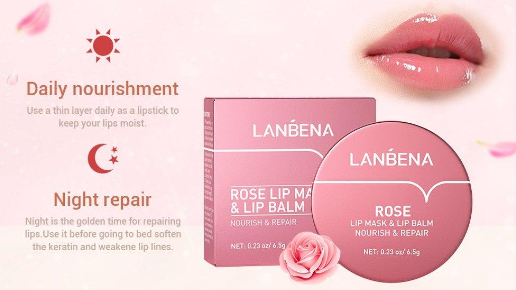 LANBENA Lip Mask rose variant
