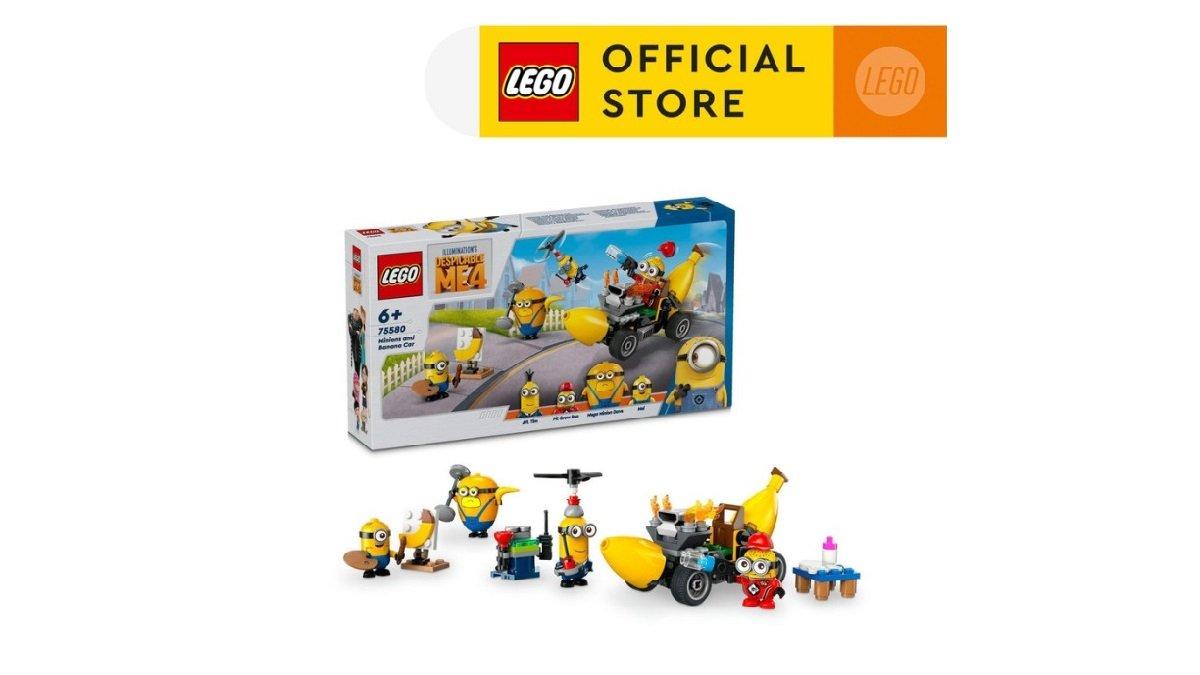 LEGO Despicable Me Minions and Banana Car Balok Mainan Anak 6 Tahun+
