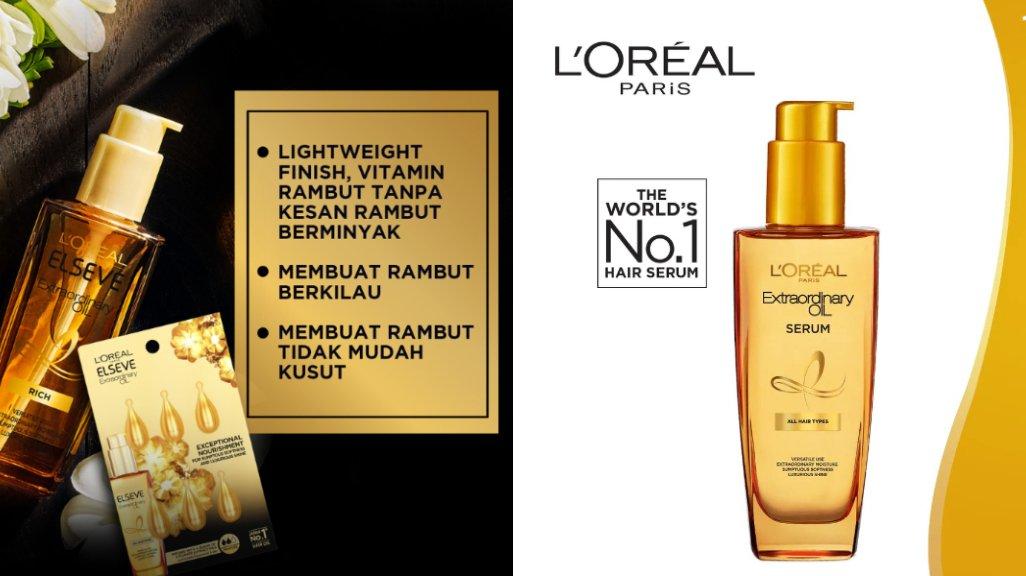 L'Oreal Paris Elseve Extraordinary Oil Gold Hair Treatment Serum