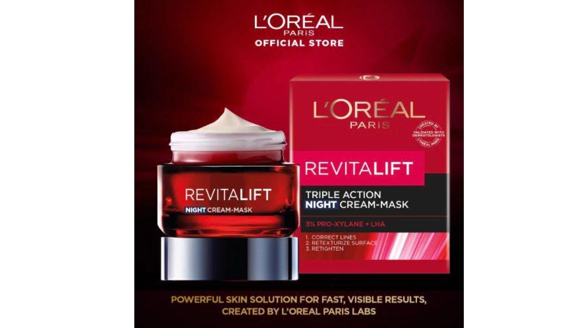 LOreal Paris Revitalift Triple Action Night Cream