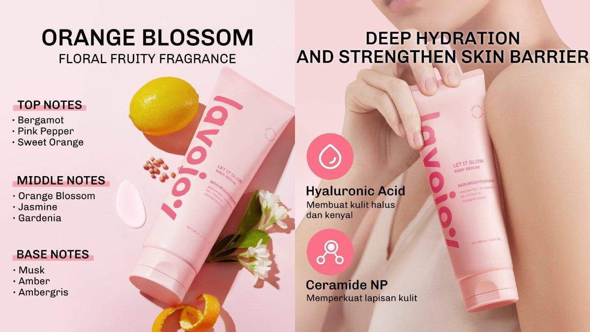 LVJ lavojoy Let It Glow Body Serum Skin Brightening