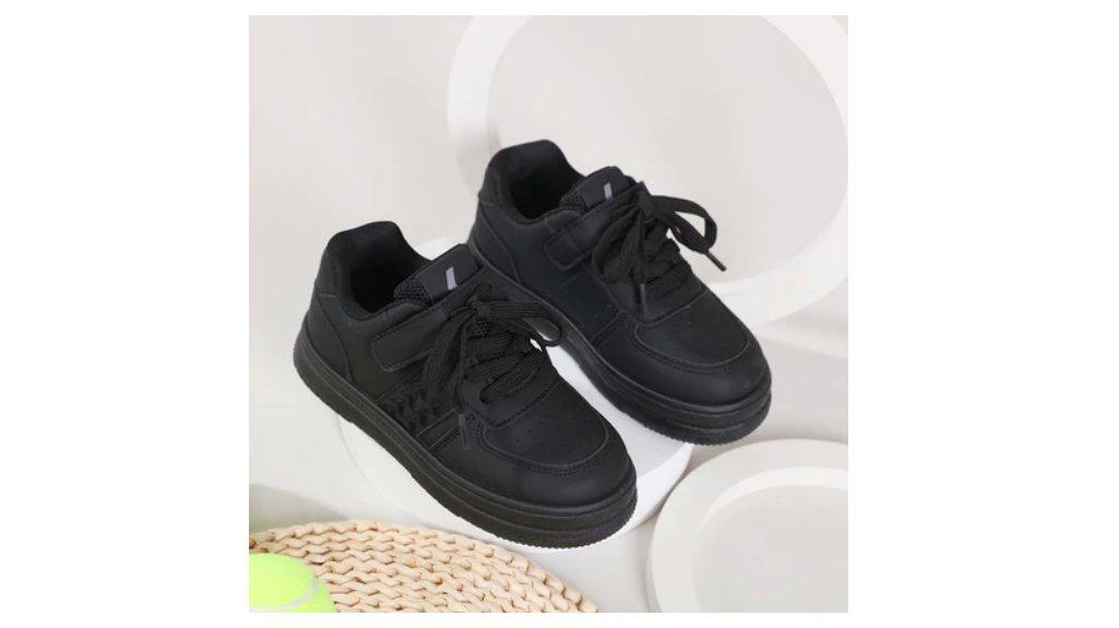 LVRkids SIZE 21-35 Unisex Sepatu Anak Sport Putih Sepatu Sekolah Anak LV0308
