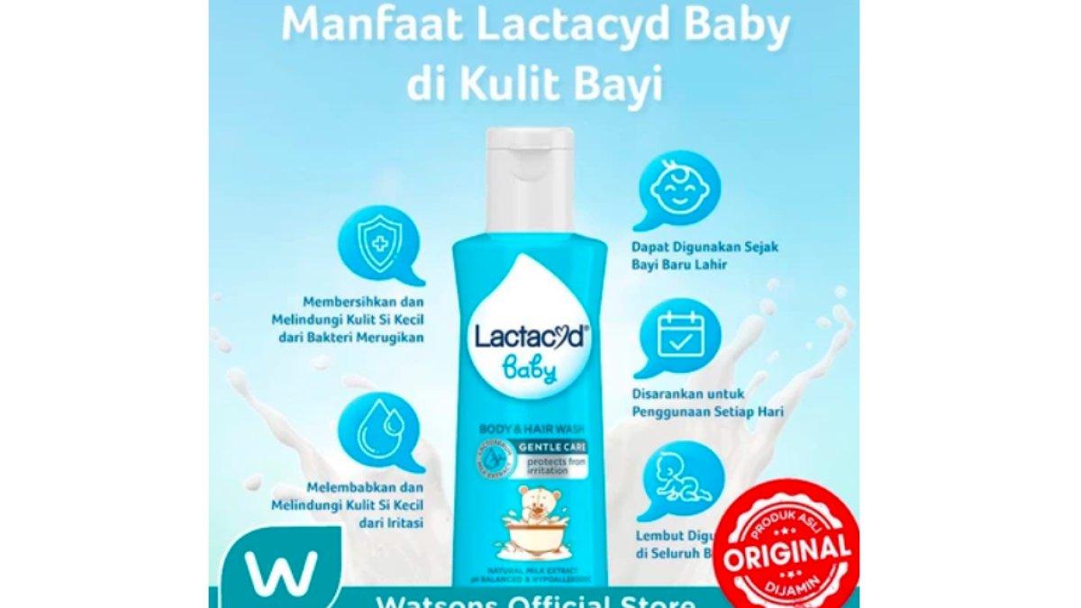 Lactacyd Baby Body & Hair Wash Gentle Care 250Ml