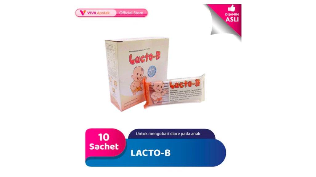 Lacto-B Menjaga Saluran Pencernaan Anak (10 Sachet)