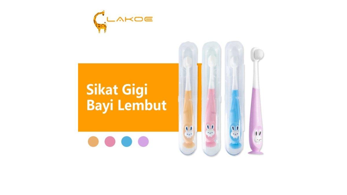 akoe Sikat Gigi Anak Bayi Lembut Untuk 1-12 Tahun