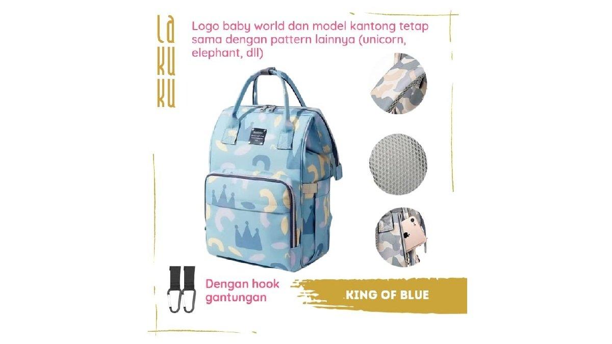 Rekomendasi Diaper Bag/ Lakuku Baby Diaper Bag.