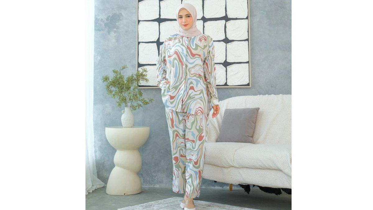 Lalucuku Blue Flame One set Busui Frendly Hangout