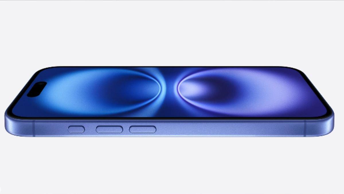 Ilustrasi layar Layar Super Retina XDR iPhone 16