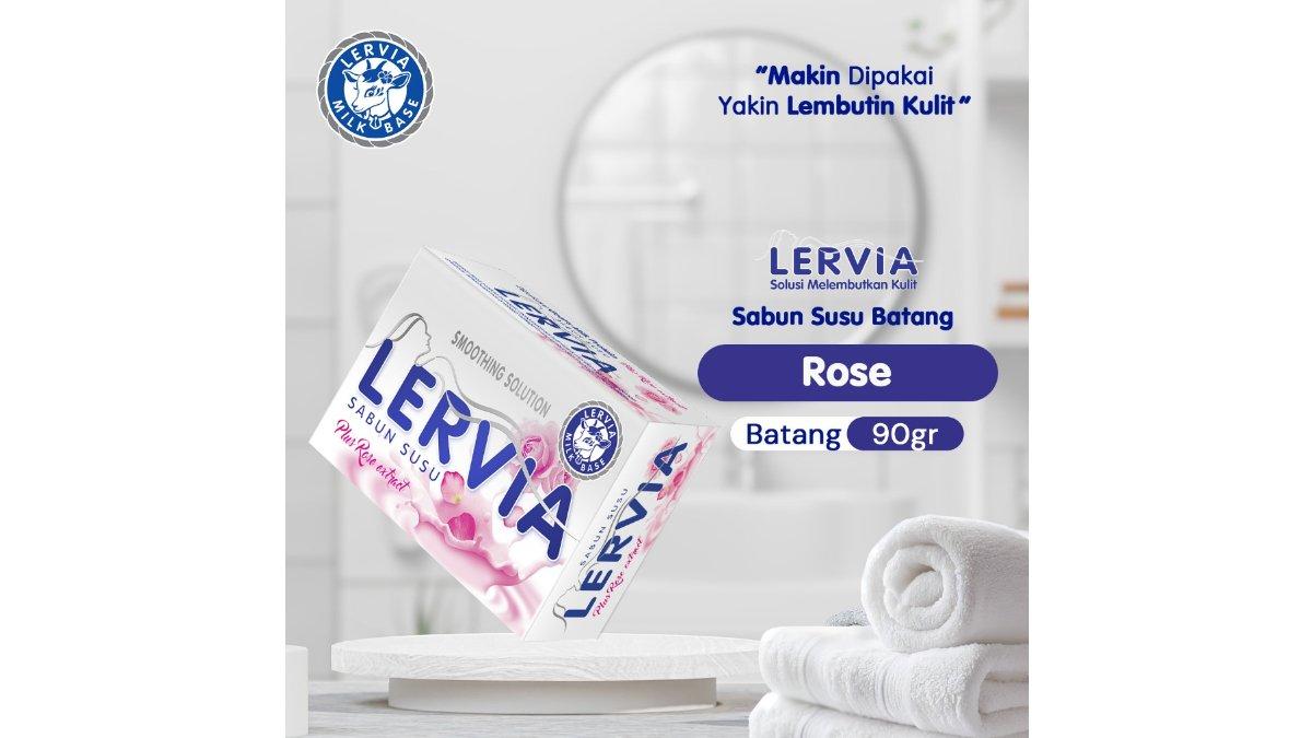 Lervia Soap Bar Plus Rose