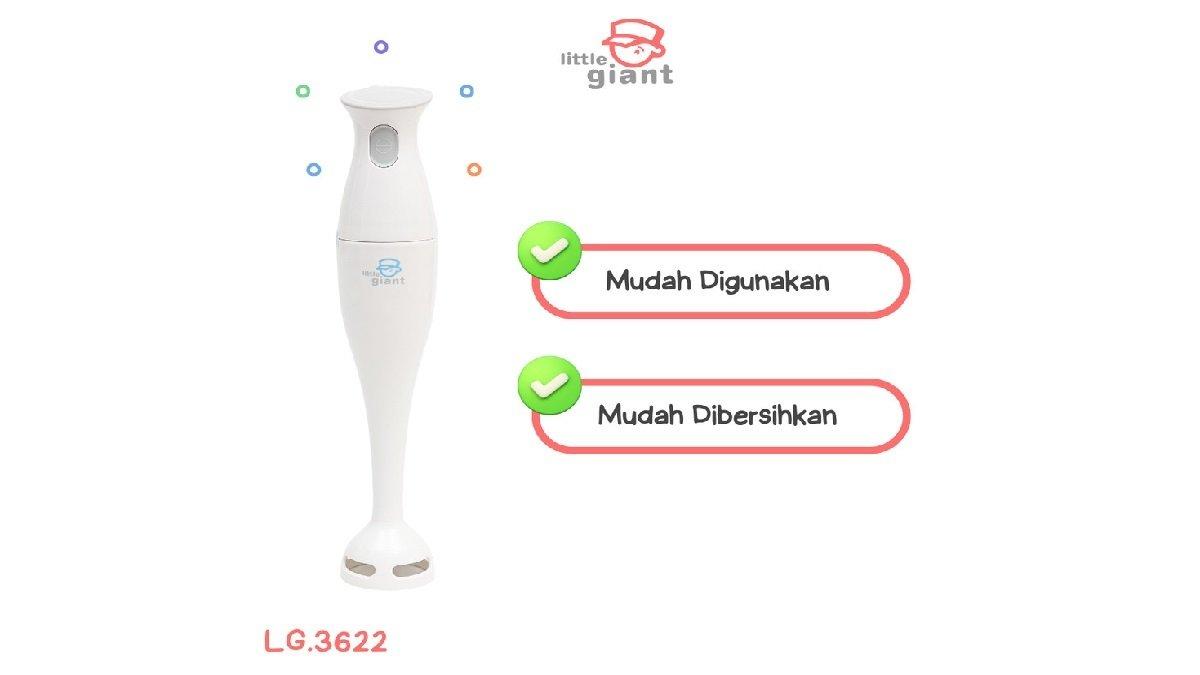 Ilustrasi Little Giant Hand Blender.