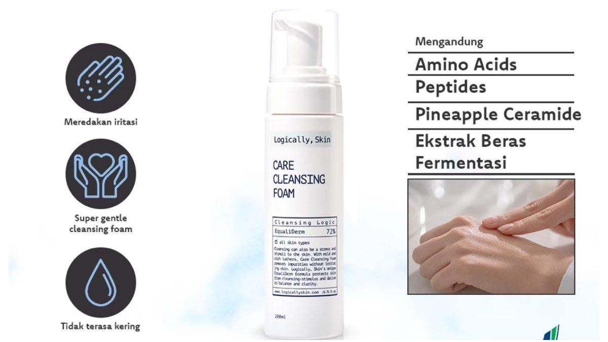 Logically Skin Facial Wash Care Cleansing Foam